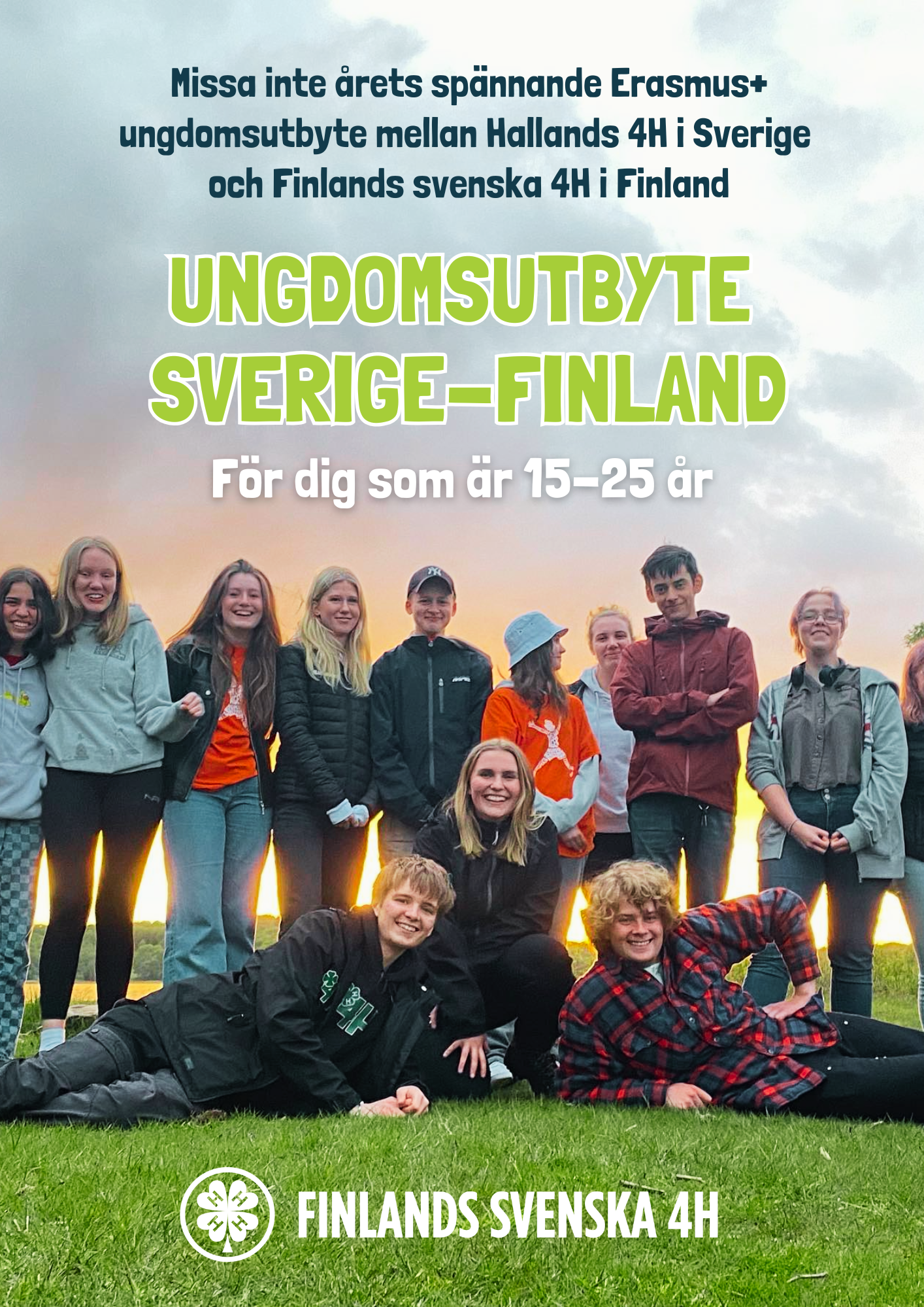 4H-ungdomsutbyte Finland-Sverige: etapp 2 i Varberg, Sverige